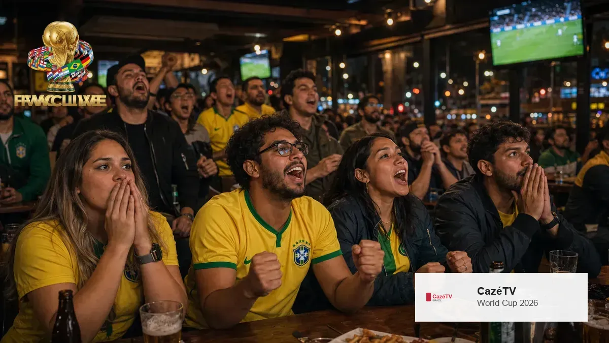 CazéTV World Cup 2026 live stream guide in Brazil