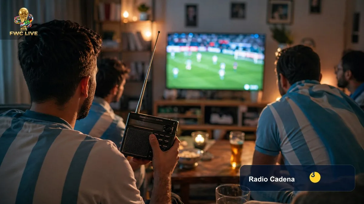 How to follow FIFA World Cup 2026 on Radio Cadena 3 in Argentina