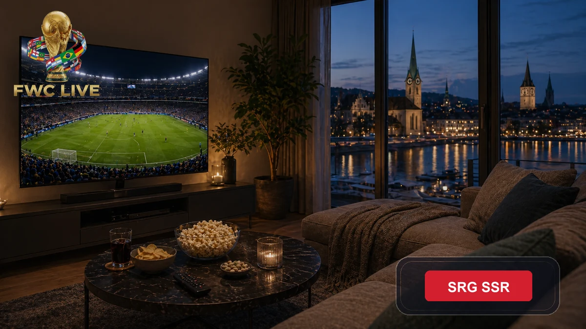 How to watch FIFA World Cup 2026 on SRG SSR in Switzerland