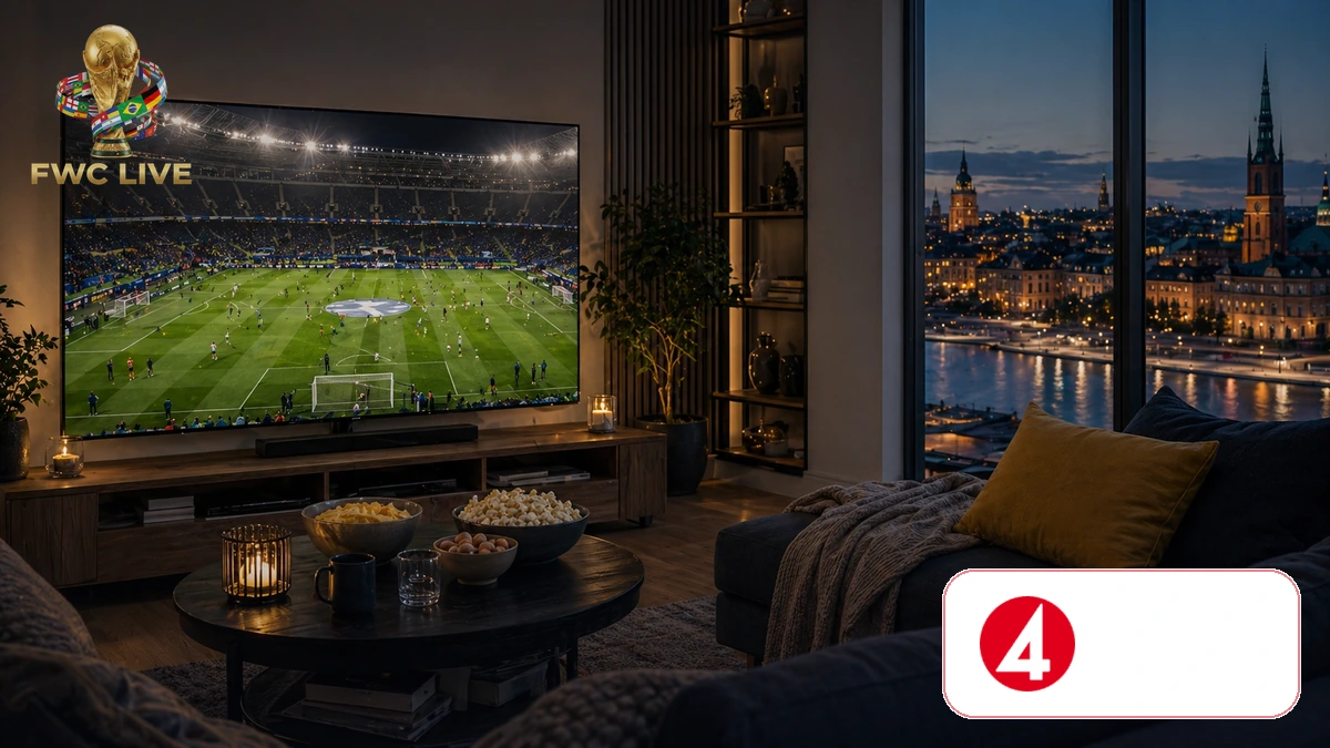 How to watch FIFA World Cup 2026 live on TV4 Sweden