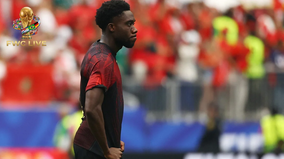 Alphonso Davies Canada Morocco Thigh Decision