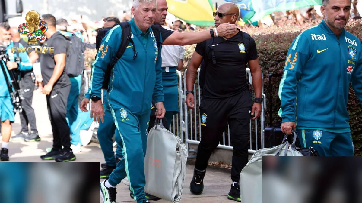 Ancelotti Brazil Pressure Japan Clash