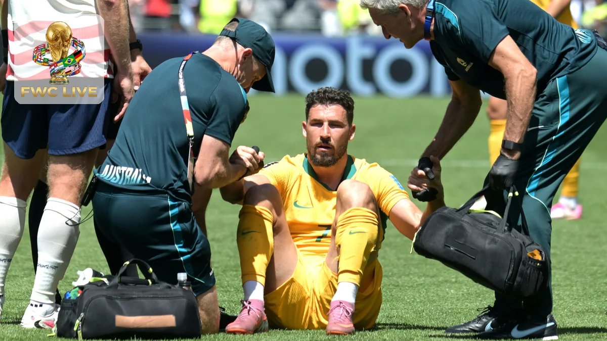Australia Leckie Italiano World Cup Injury Blow