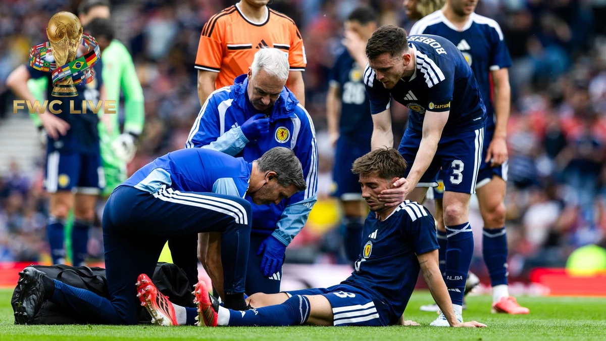 Billy Gilmour ruled out of World Cup 2026 for Scotland