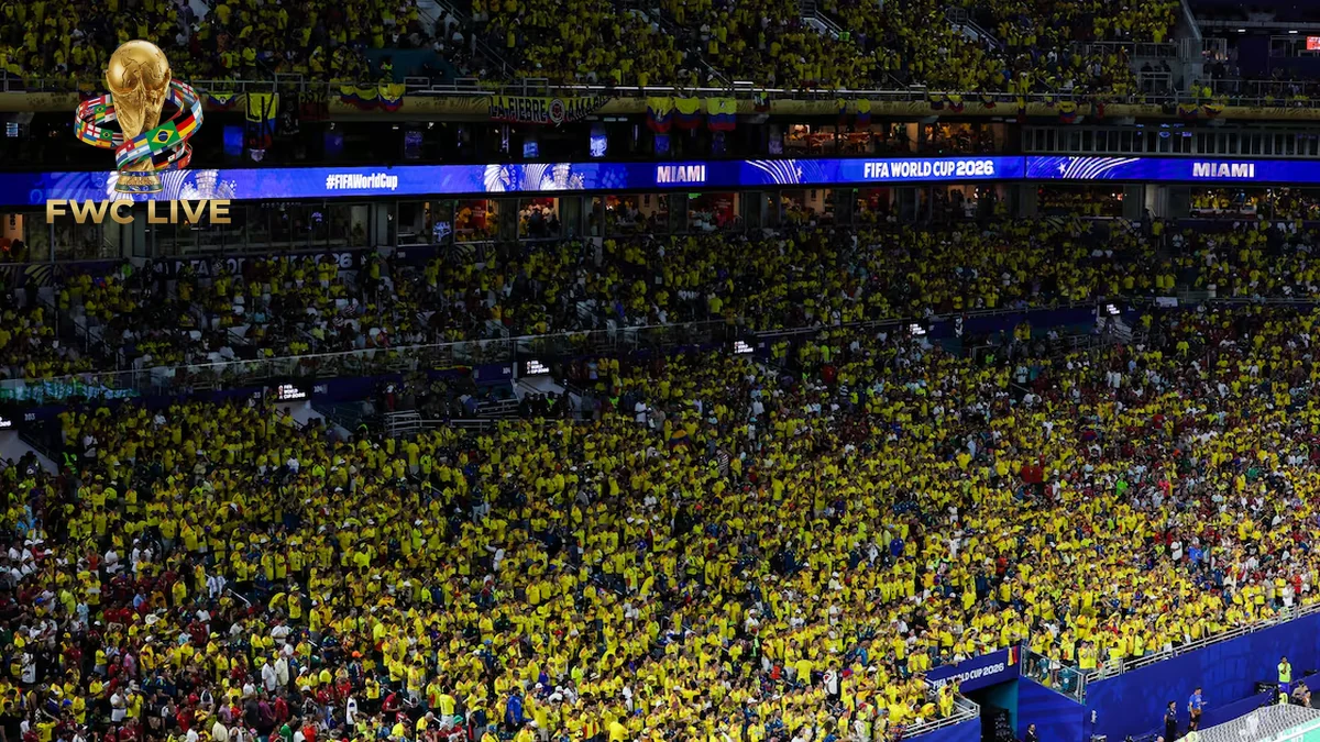 Colombia Fans Flood Miami for Portugal Match