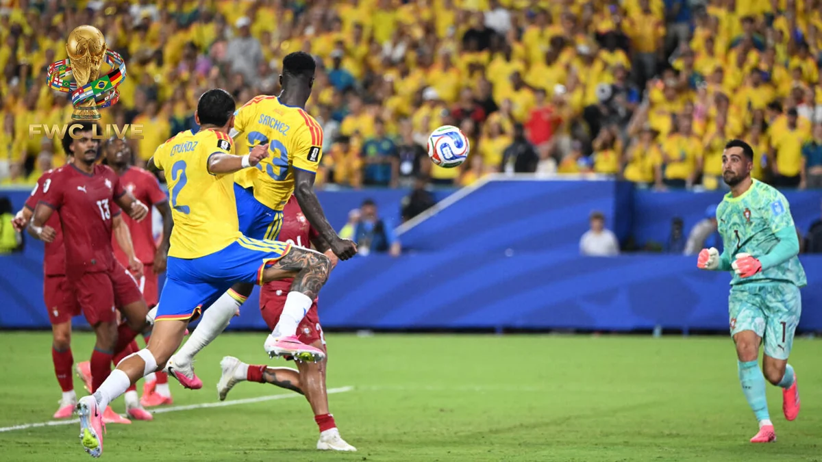 Colombia Portugal Through to Last 32