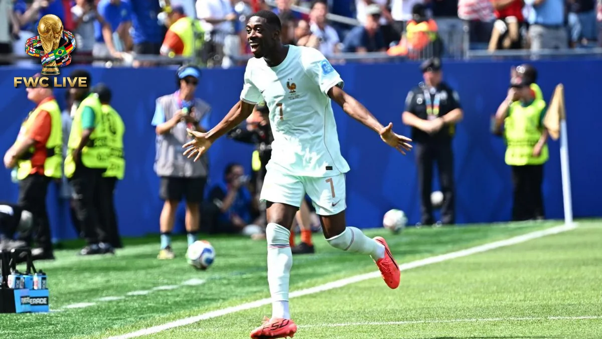 Dembele Hat-Trick World Cup History