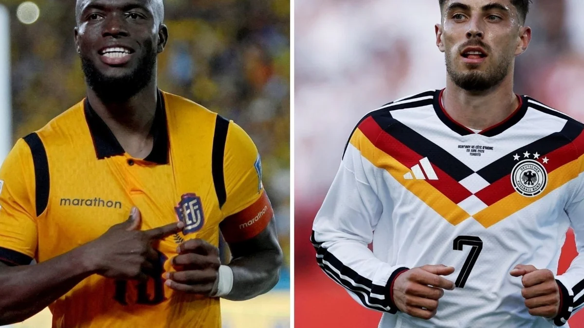 Ecuador Germany World Cup Live Lineups And Qualification Stakes