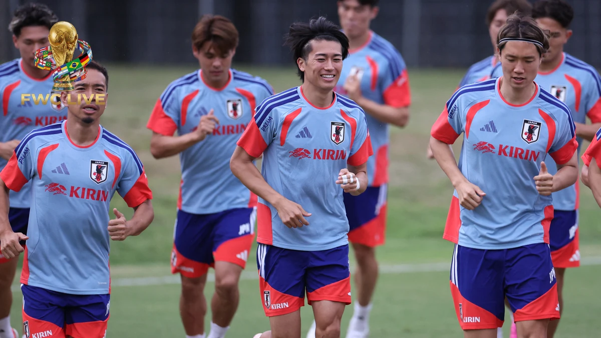 Japan training in Mexico before World Cup 2026