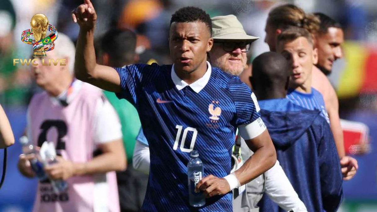 Kylian Mbappe preparing for his 100th France cap