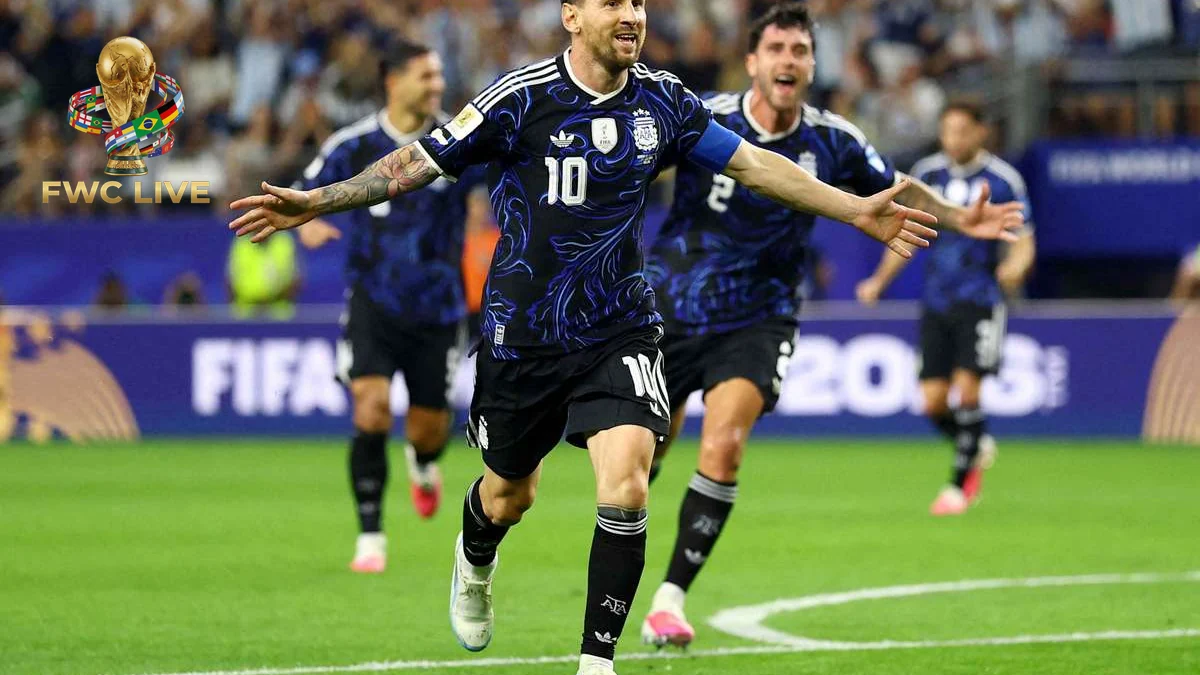 Messi Seven Straight World Cup Scoring Record