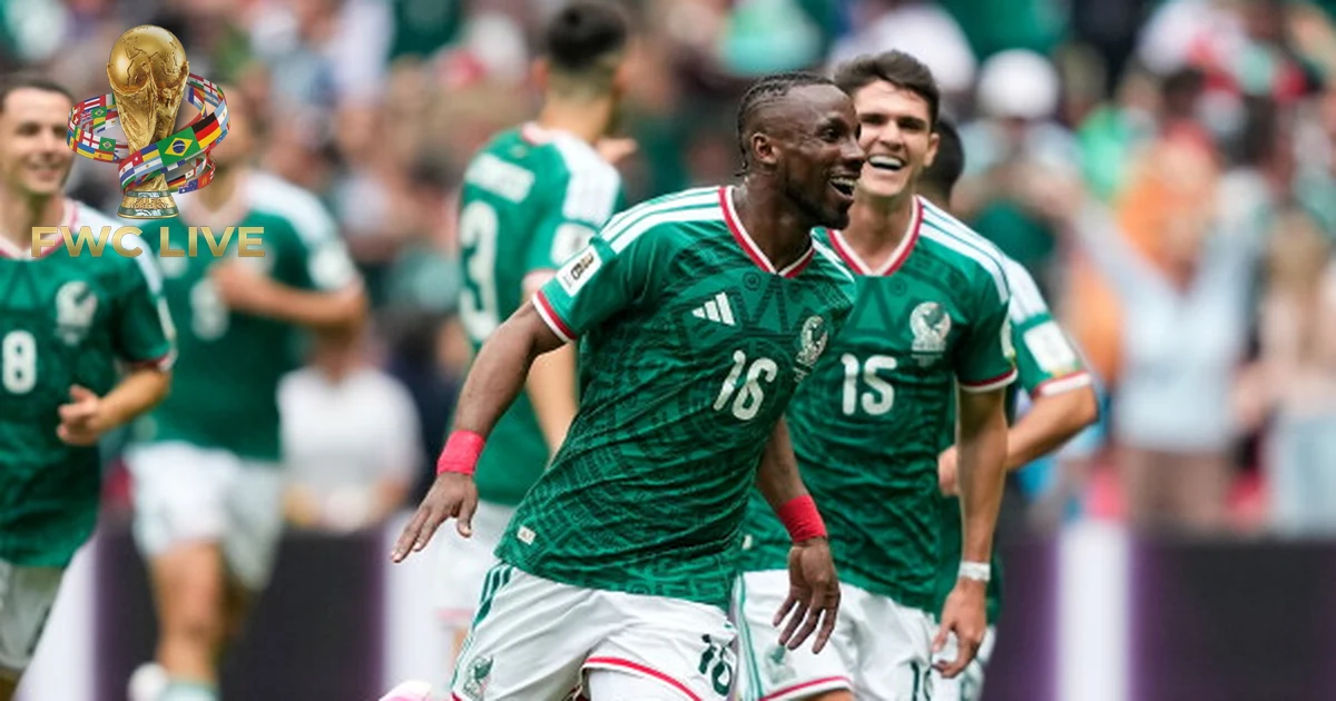 Mexico lead South Africa 1-0 in the first half of the World Cup 2026 opener