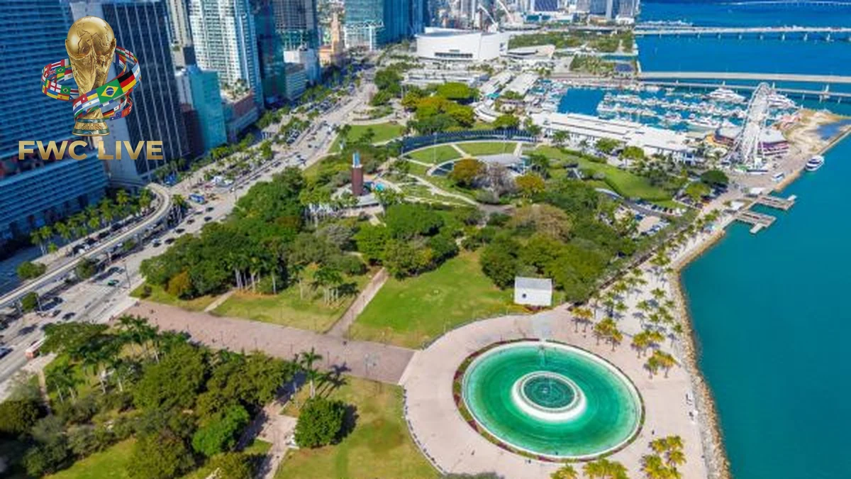 Miami World Cup 2026 fan festival at Bayfront Park