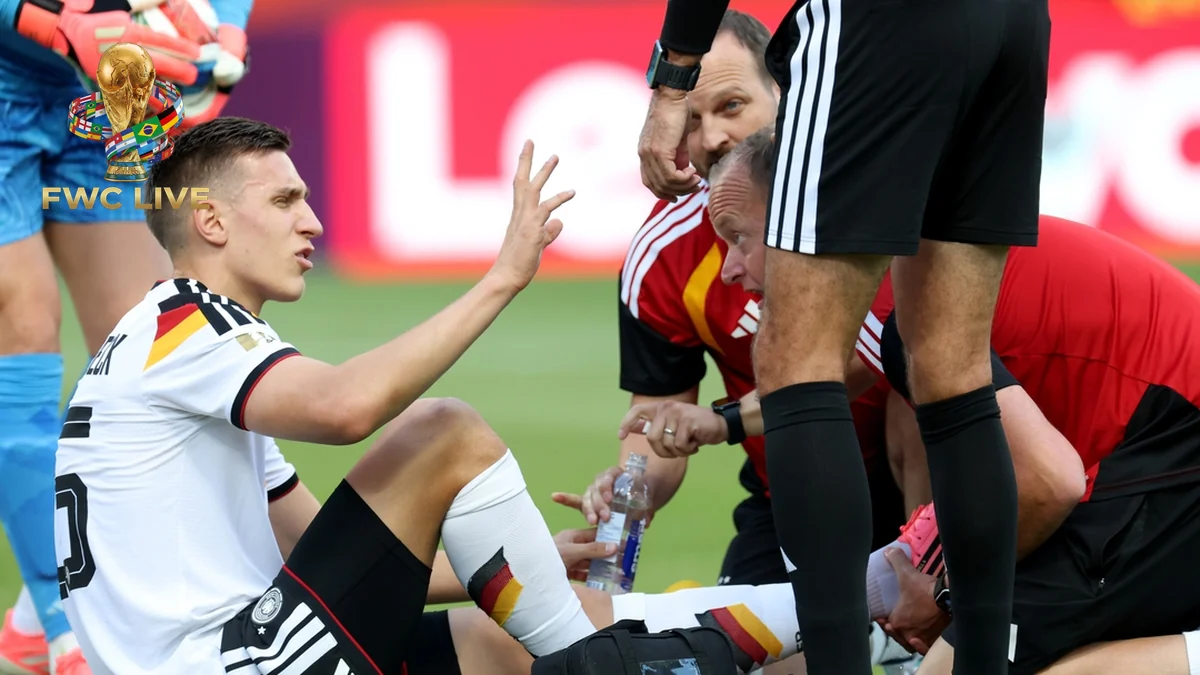 Nico Schlotterbeck Germany World Cup injury after ankle ligament tear
