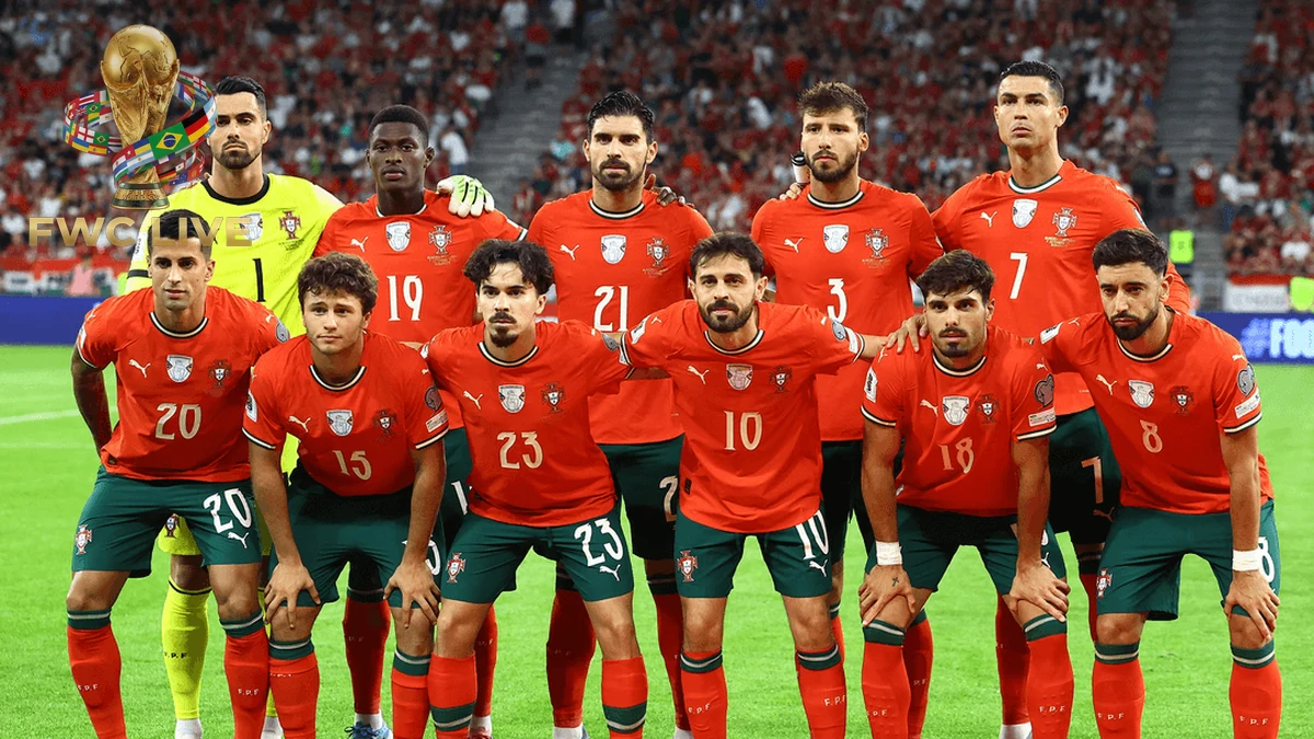 Portugal World Cup 2026 squad with Cristiano Ronaldo set for sixth tournament