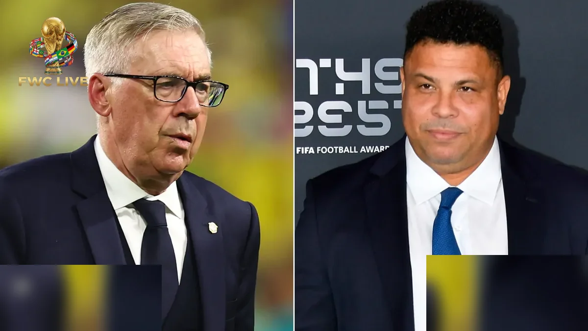 Ronaldo Names Ancelotti World Cup Rivals