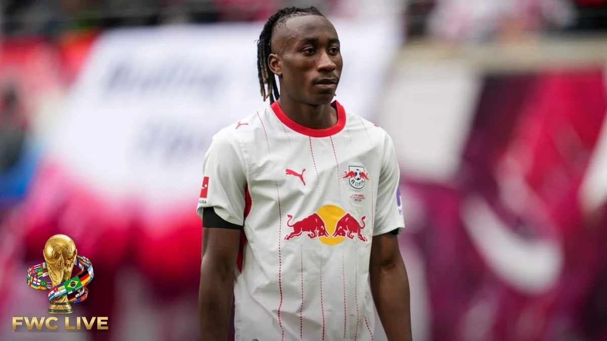 Yan Diomande RB Leipzig Transfer Stance
