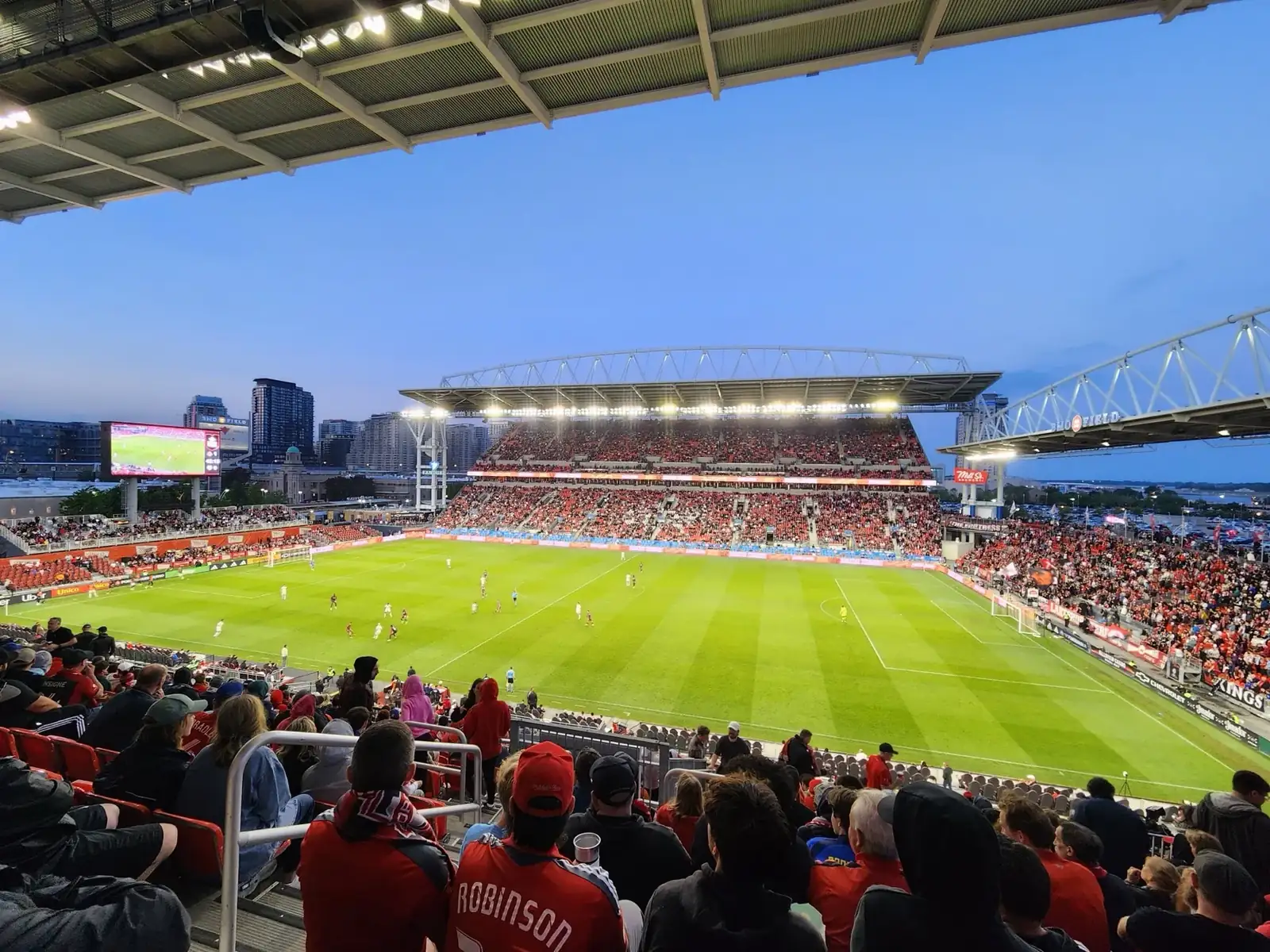 Toronto Stadium exterior in Toronto