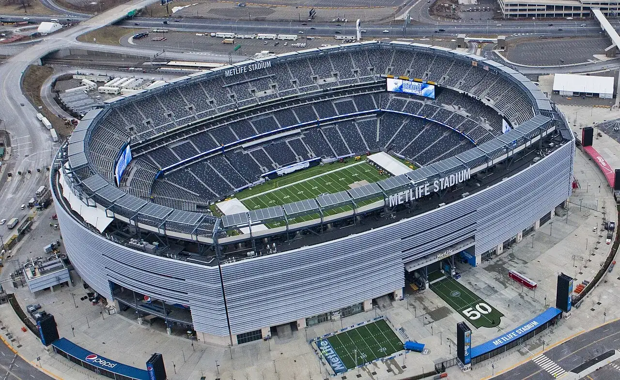 New York New Jersey Stadium exterior in New York / New Jersey